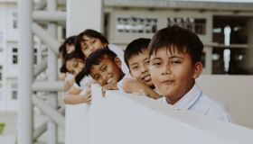 Thai Students at the school in Thailand